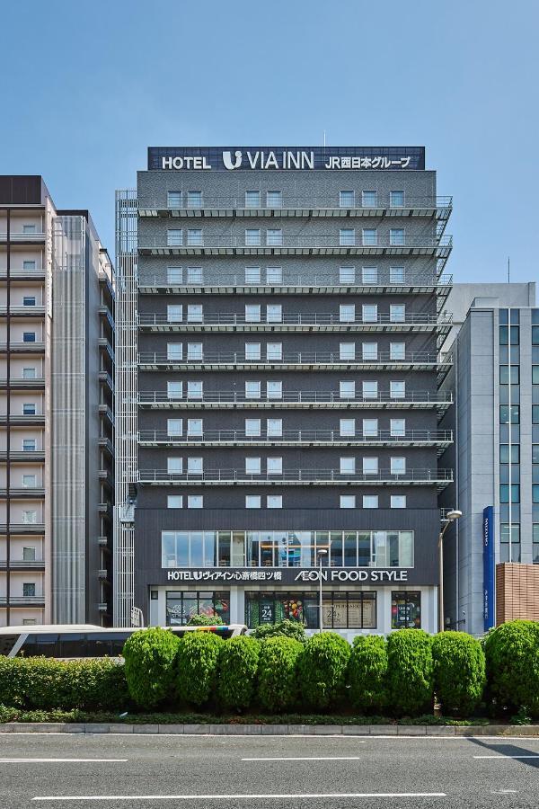 Via Inn Prime Shinsaibashi Yotsubashi Osaca Exterior foto